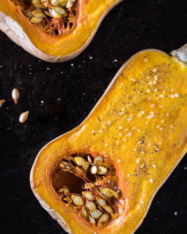 Calabaza horneada (butternut squash)