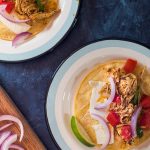 Tacos de pollo instantaneos