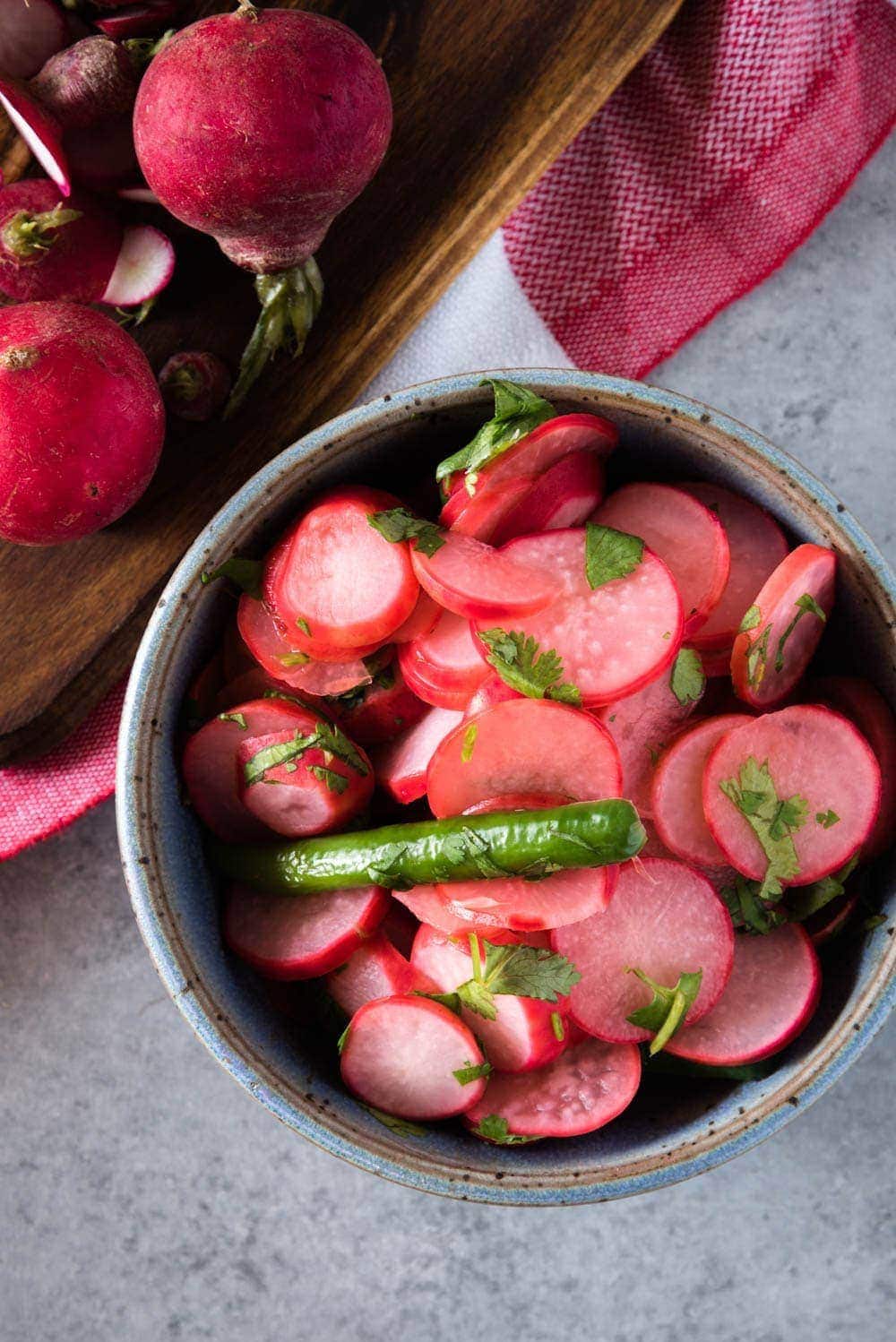 Pickled Radishes Malena Nutricion