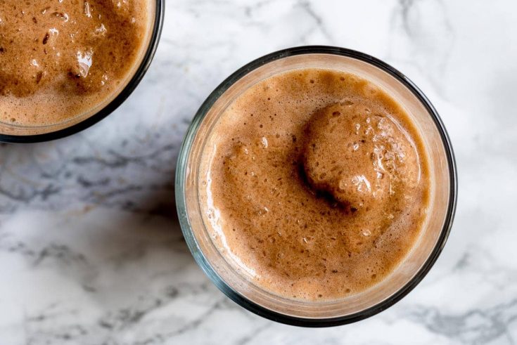 Banana Cocoa Powder Smoothie