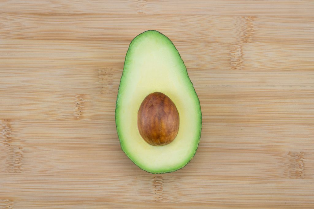 Half avocado.