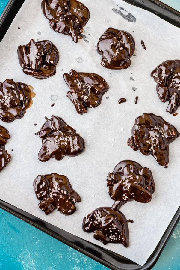 Bombones de Chocolate con Nueces Pecanas